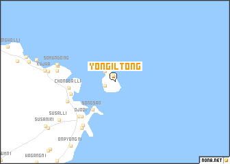 map of Yŏngil-tong