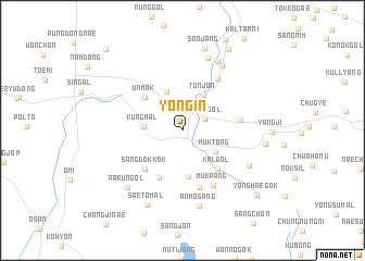 map of Yongin