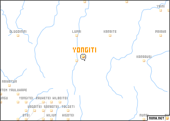 map of Yongiti