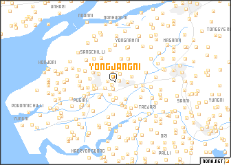 map of Yongjang-ni