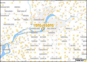 map of Yŏngje-dong