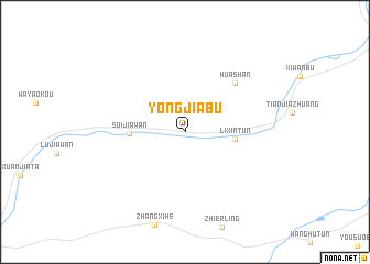 map of Yongjiabu