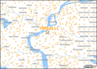 map of Yŏngjil-li