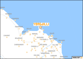 map of Yŏngjil-li