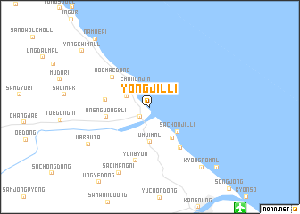 map of Yŏngjil-li