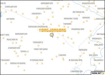 map of Yongjŏn-dong