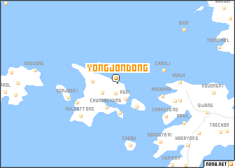 map of Yŏngjŏn-dong