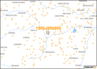 map of Yongjŏn-dong