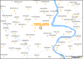 map of Yongjŏng
