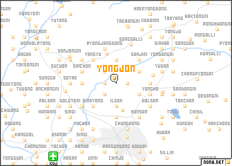 map of Yongjŏn