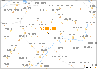 map of Yongjŏn