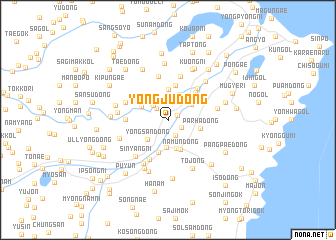 map of Yongju-dong