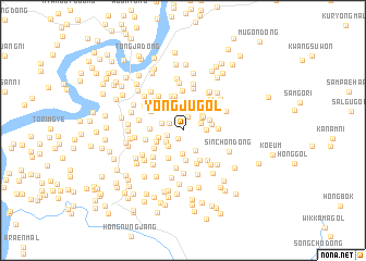 map of Yongju-gol