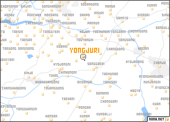 map of Yŏngju-ri