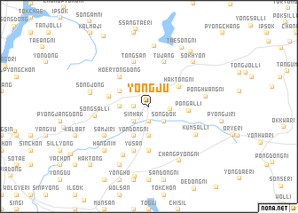 map of Yongju