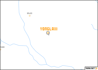 map of Yonglaxi