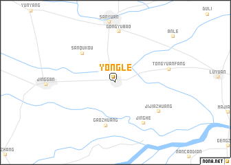 map of Yongle