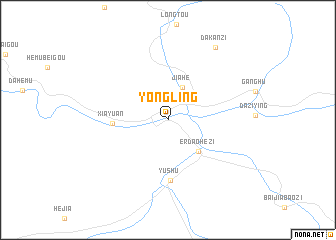 map of Yongling