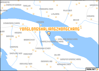 map of Yonglongshaliangzhongchang