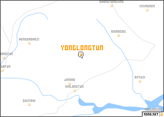 map of Yonglongtun