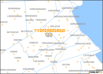 map of Yongmaodadui