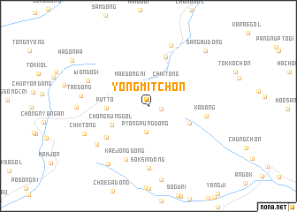 map of Yŏngmit-ch\