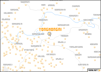 map of Yongmong-ni