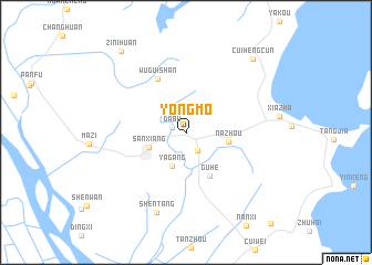 map of Yongmo