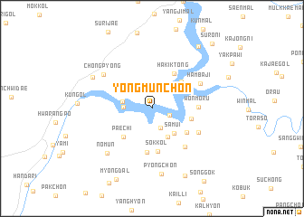 map of Yongmunch\