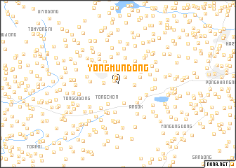 map of Yongmun-dong