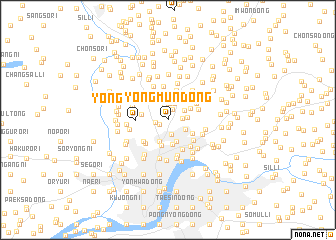 map of Yŏngmun-dong