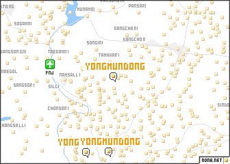 map of Yongmun-dong