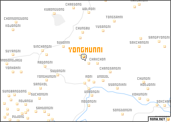 map of Yongmun-ni