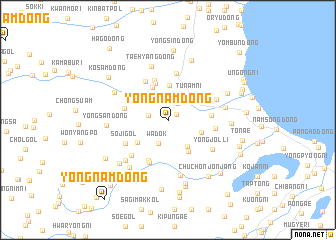 map of Yongnam-dong