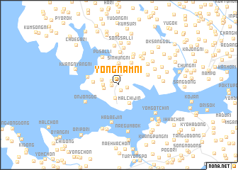 map of Yŏngnam-ni