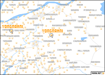 map of Yongnam-ni