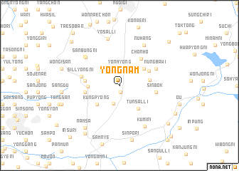 map of Yongnam