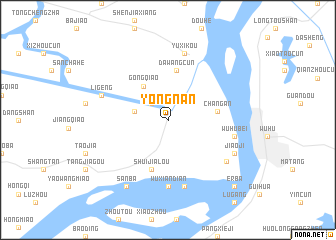 map of Yongnan