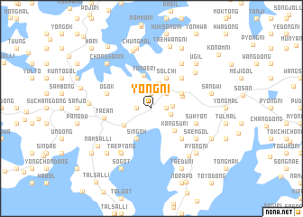 map of Yŏng-ni