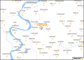 map of Yong-ni