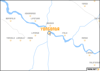 map of Yongonda