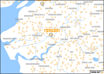 map of Yongo-ri