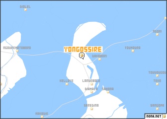 map of Yongossiré