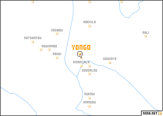 map of Yongo