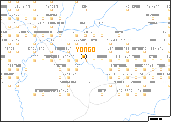 map of Yongo