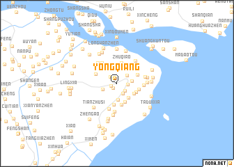 map of Yongqiang