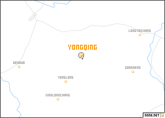 map of Yongqing