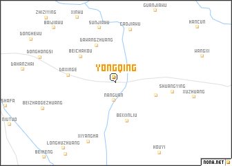 map of Yongqing