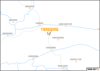 map of Yongqing