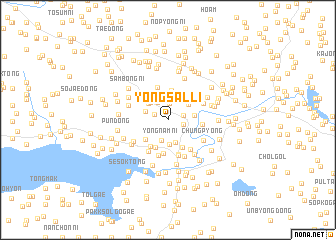 map of Yongsal-li